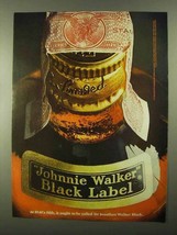 1968 Johnnie Walker Black Label Scotch Ad - Called Sir - £14.53 GBP