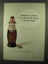 1968 Michelob Beer Ad - Like Me for Myself or My Shape - £14.78 GBP