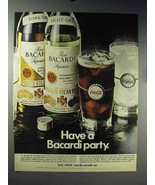 1971 Bacardi Rum Ad - Coca-Cola, Fresca - £14.76 GBP