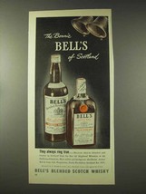 1948 Bell's Scotch Ad - The Bonnie Bells of Scotland - $18.49