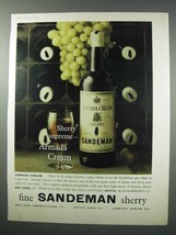 1960 Sandeman Armada Cream Sherry Ad - Supreme - £14.53 GBP