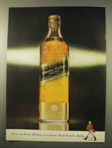 1963 Johnnie Walker Black Label Scotch Ad - You Know - $18.49