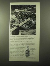 1971 Jack Daniel&#39;s Whiskey Ad - At Distillery - £14.78 GBP
