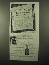 1971 Jack Daniel's Whiskey Ad - Clipping from Edinburgh - £14.78 GBP