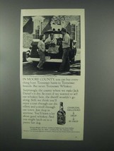 1982 Jack Daniels Whiskey Ad - In Moore County - £14.78 GBP