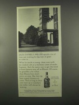 1981 Jack Daniel's Whiskey Ad - Miller - £14.50 GBP