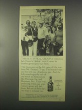 1981 Jack Daniel's Whiskey Ad - This is a Typical Group - $18.49