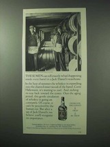 1983 Jack Daniel's Whiskey Ad - These Men - £14.50 GBP