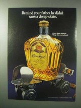 1983 Seagram's Crown Royal Whisky Ad - Cheap-Skate - $18.49