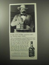 1987 Jack Daniel's Whiskey Ad - In 1866 - $18.49
