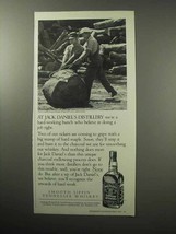 1987 Jack Daniel's Whiskey Ad - Distillery - $18.49