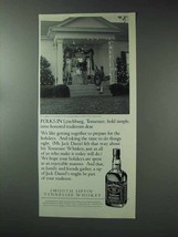 1993 Jack Daniel&#39;s Whiskey Ad - Folk In Lynchburg - £14.82 GBP