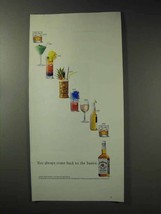 1992 Jim Beam Bourbon Ad - Back to the Basics - £14.57 GBP
