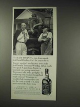 1991 Jack Daniels Whiskey Ad - It&#39;s Easy to Spot - £14.77 GBP