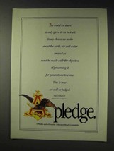 1991 Anheuser-Busch Beer Ad - A Pledge - £13.80 GBP