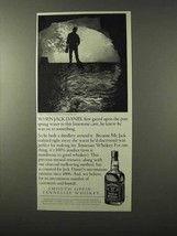 1995 Jack Daniel&#39;s Whiskey Ad - Pure Spring Water - £14.77 GBP