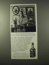 1995 Jack Daniel's Whiskey Ad - Head Distiller - $18.49