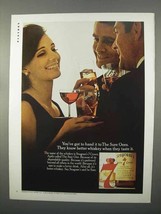 1966 Seagram&#39;s 7 Crown Whisky Ad - The Sure Ones - £14.78 GBP
