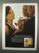 1966 Seagram&#39;s 7 Crown Whisky Ad - The Sure Ones - $18.49