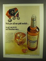 1968 I.W. Harper Bourbon Ad - Give All Our Gold Medals - $18.49