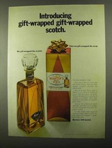 1968 Martin&#39;s V.V.O. Scotch Ad - Gift-Wrapped Scotch - £14.54 GBP