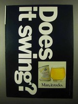 1968 Country Club Malt Liquor Ad - Does It Swing? - $18.49