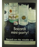 1968 Bacardi Rum Ad - £14.76 GBP