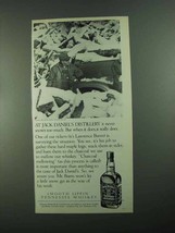 1988 Jack Daniel&#39;s Whiskey Ad - At Distillery - £14.78 GBP