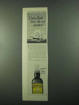 1969 Cutty Sark Scotch Ad - Rest Nowhere - $18.49