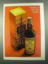 1969 Cutty Sark Scotch Ad - America's No.1 Gift - $18.49