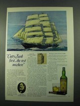 1969 Cutty Sark Scotch Ad - The Rest - $18.49