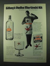 1969 Gilbey&#39;s Vodka Ad - Martinski Kit - £14.48 GBP