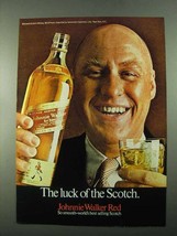 1969 Johnnie Walker Red Label Scotch Ad - Luck - £14.76 GBP