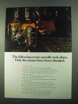 1969 Chivas Regal Scotch Ad - The Following Events - $18.49