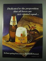 1969 Michelob Beer Ad - All Beers Are Not Created Equal - £14.78 GBP