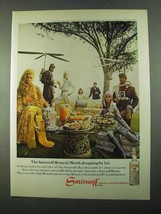 1969 Smirnoff Vodka Ad - Worth Dropping by For - £14.54 GBP