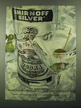 1976 Smirnoff Silver Vodka Ad - The Silver Martini - $18.49