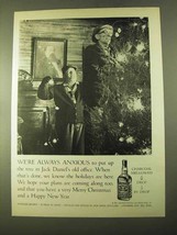 1970 Jack Daniel's Whiskey Ad - We're Always Anxious - £14.78 GBP