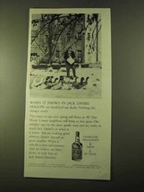 1970 Jack Daniel's Whiskey Ad - Snows In Hollow - $18.49