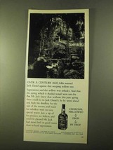 1970 Jack Daniel's Whiskey Ad - Over a Century Ago - £14.78 GBP