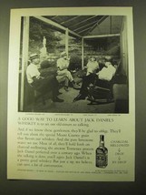 1970 Jack Daniel's Whiskey Ad - A Good Way To Learn - £14.46 GBP