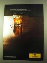 1970 Johnnie Walker Black Label Scotch Ad - Worked Hard - £14.78 GBP