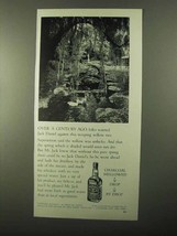 1971 Jack Daniel&#39;s Whiskey Ad - Over A Century Ago - £14.54 GBP