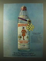 1971 Beefeater Gin Ad - From the Queen of England - £14.82 GBP