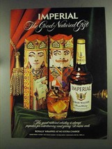 1972 Hiram Walker Imperial Whiskey Ad - Good-Natured - £14.50 GBP