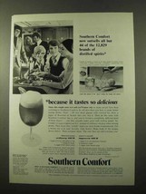 1972 Southern Comfort Ad - Outsells All But 44 - £14.78 GBP