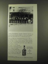 1972 Jack Daniel&#39;s Whiskey Ad - Silver Cornet Band - £14.82 GBP