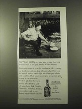 1972 Jack Daniel&#39;s Whiskey Ad - Popping Corn - £14.55 GBP