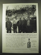 1972 Jack Daniel's Whiskey Ad - Maintenance Crew - $18.49