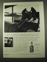 1972 Jack Daniel&#39;s Whiskey Ad - It Takes All Seasons - £14.56 GBP